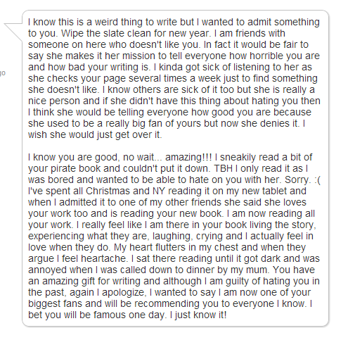 FanMessageApologising
