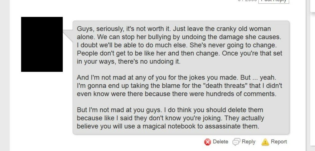 HeTellsThemLeaveHerAlone